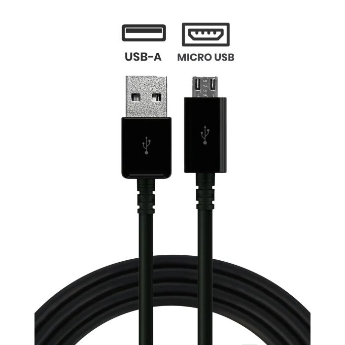 Micro USB To USB Type A Kabel (Generic) (Schwarz)