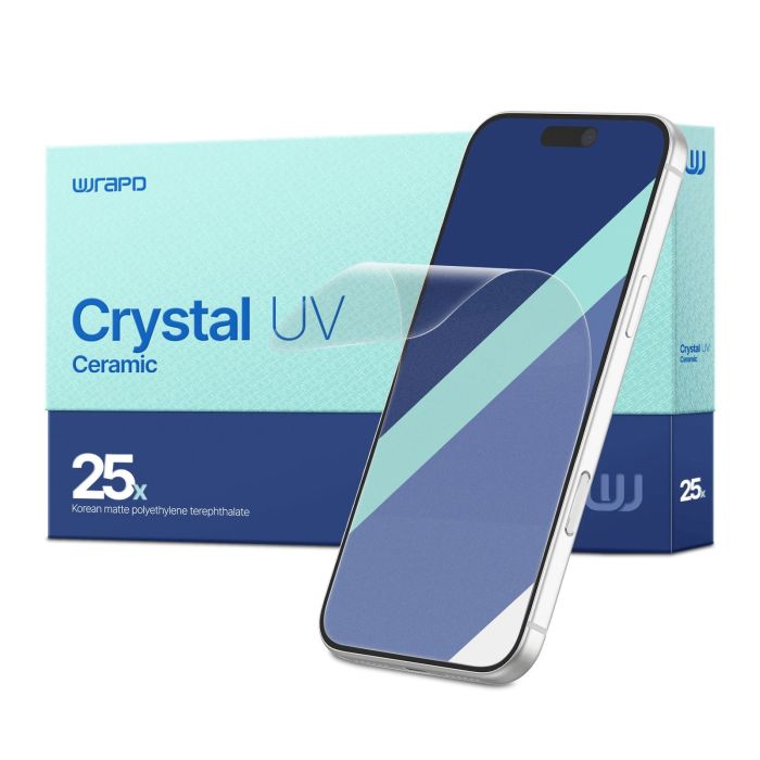 Crystal UV Ceramic Display Schutz (25er Pack) (Wrapd)