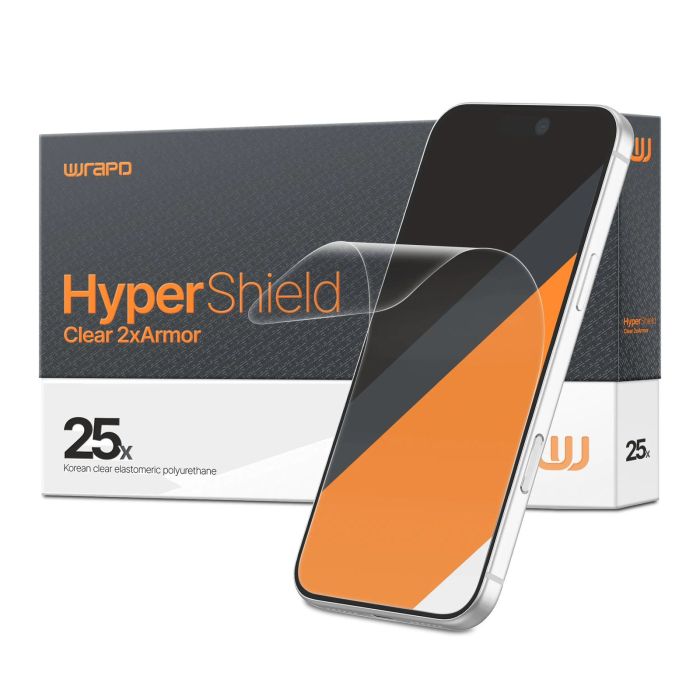 EPU HyperShield Impact Display Schutz (25er Pack) (Wrapd)