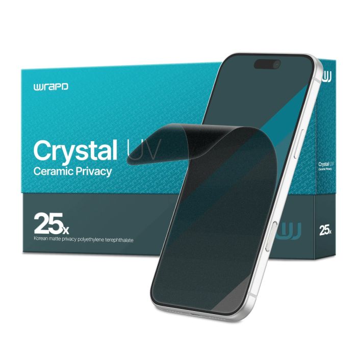 Crystal UV Ceramic Privacy Display Schutz (25er Pack) (Wrapd)