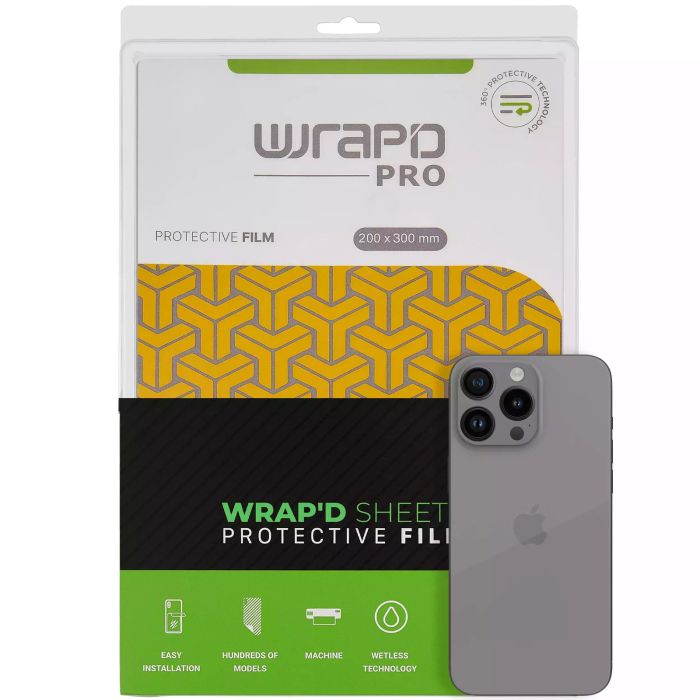Wrapd Schutzfolie- Pro (200MM*300MM) (10er Pack)