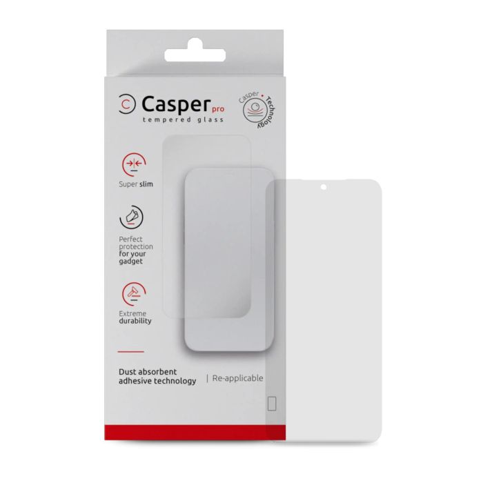 Casper Pro Displayschutzglas für Pixel 9/ 9 Pro (Transparent)