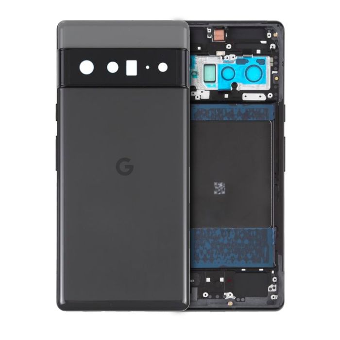 Rückgehäuse für Google Pixel 6 Pro (Original) (Stormy Black)