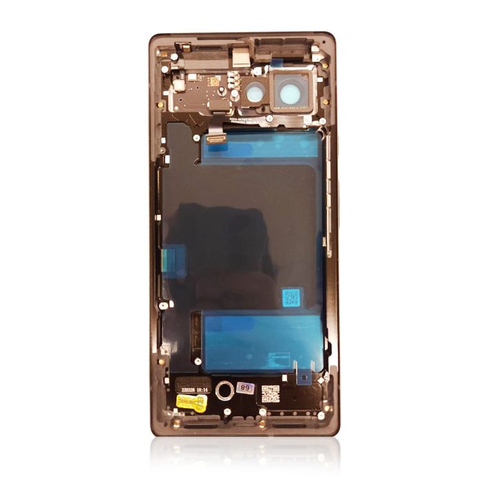 Rückgehäuse mit Kleinteilen für Google Pixel 6 (Original) (Stormy Black)