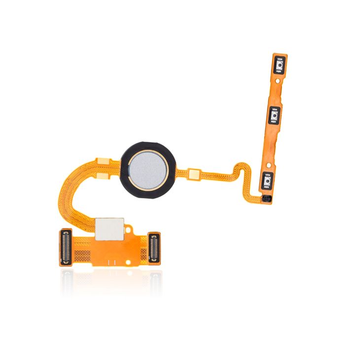 Fingerabdruck Leser mit Flexkabel für Google Pixel 5 (Weiß)