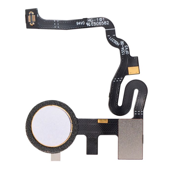 Fingerabdruck Leser mit Flexkabel für Pixel 4a/ 4a 5G (Original) (Clearly White)