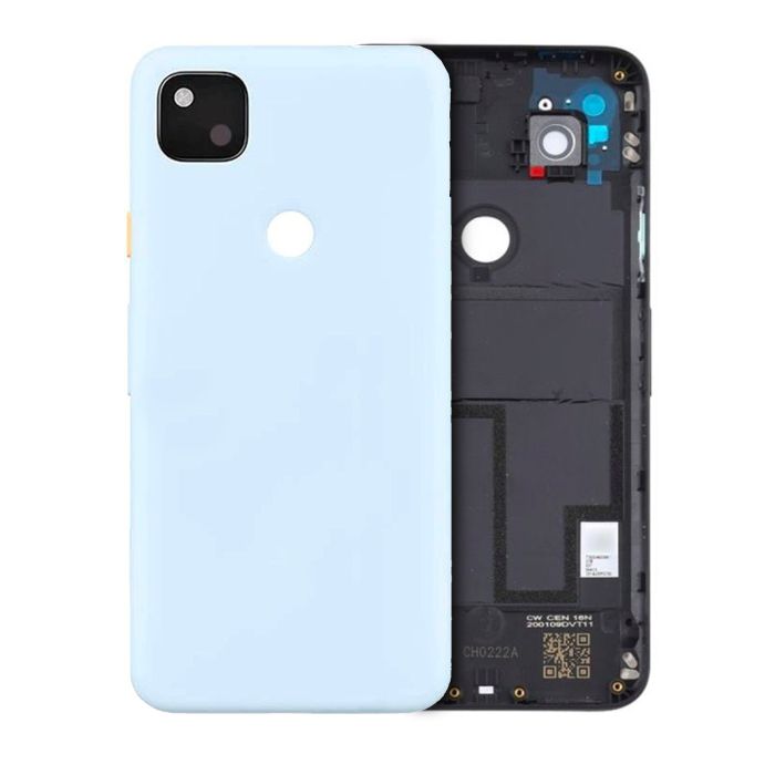 Rückgehäuse Einheit für Google Pixel 4a (Original) (Barely Blue)