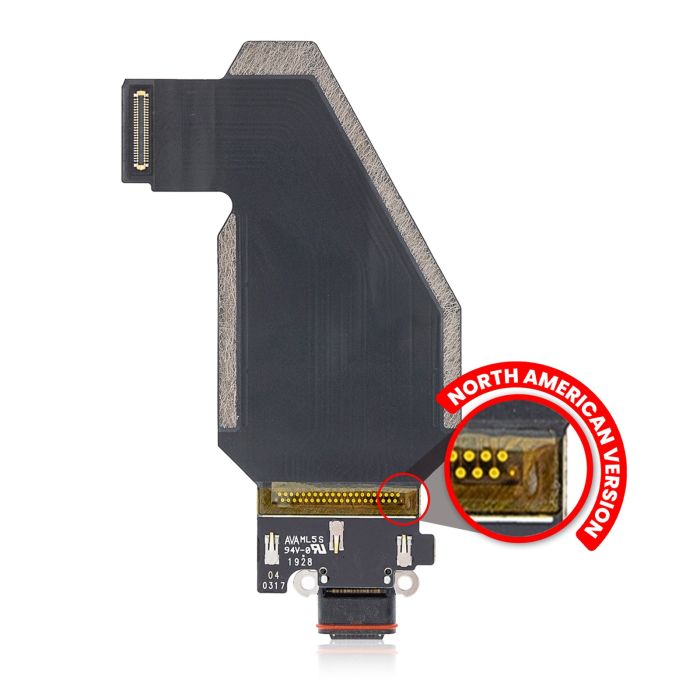 Ladebuchse Flexkabel für Google Pixel 4 XL (US Version) (Original)