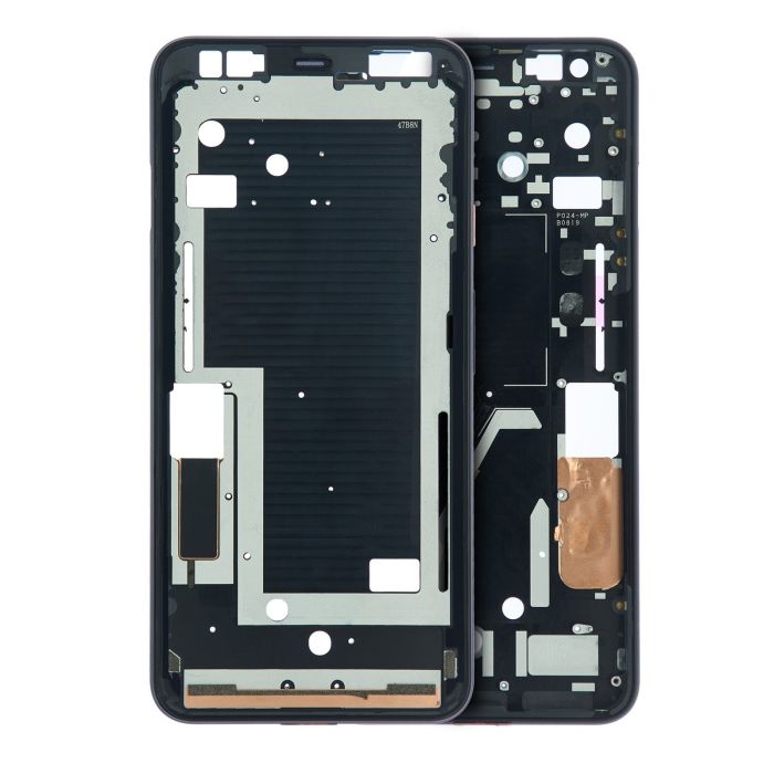 Mittelrahmen für Google Pixel 4XL (Pink Power-Taste)