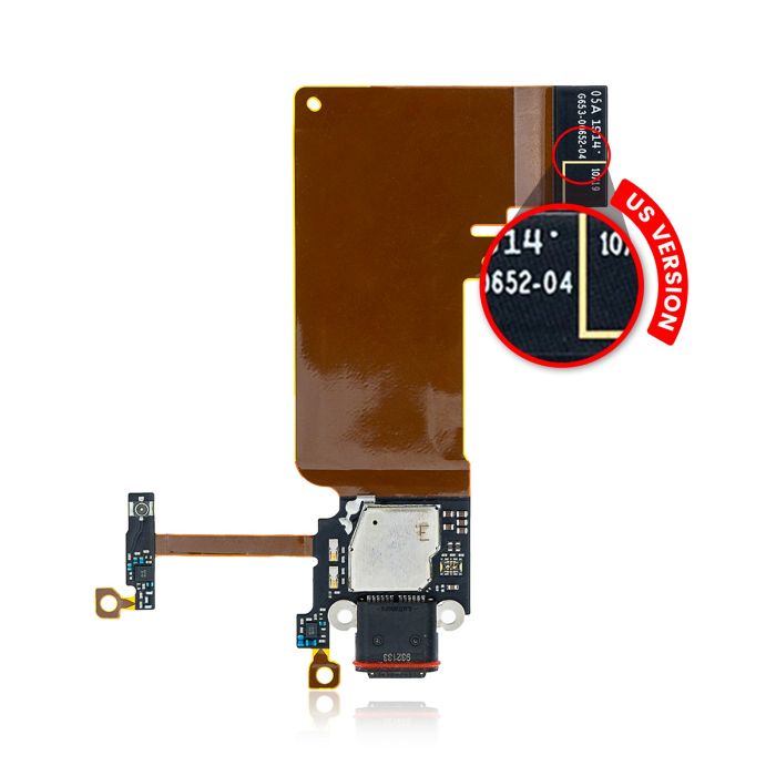 Ladebuchse mit Flexkabel für Google Pixel 4 (US Version) (Original)