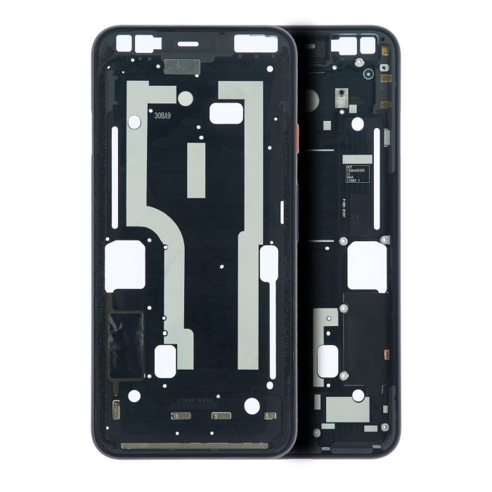 Mittelrahmen für Google Pixel 4 (Oh So Orange Power-Taste)