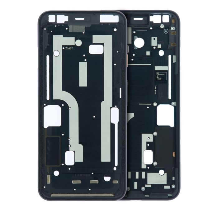 Mittelrahmen für Google Pixel 4 (Pink Power-Taste)