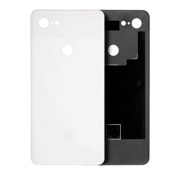 Rückglas für Google Pixel 3 XL (Original) (Clearly White)