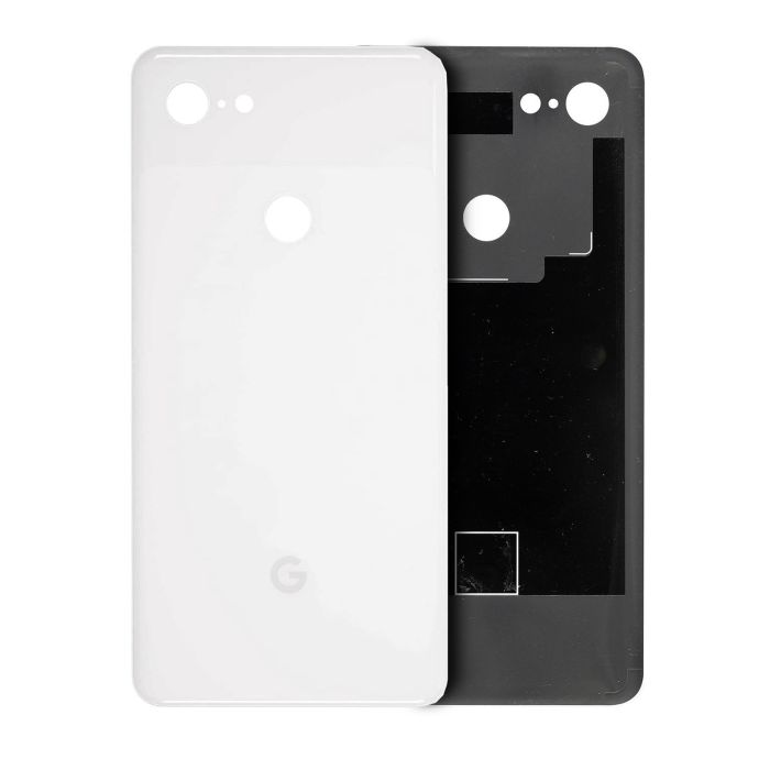 Rückglas für Google Pixel 3 (Original) (Clearly White)