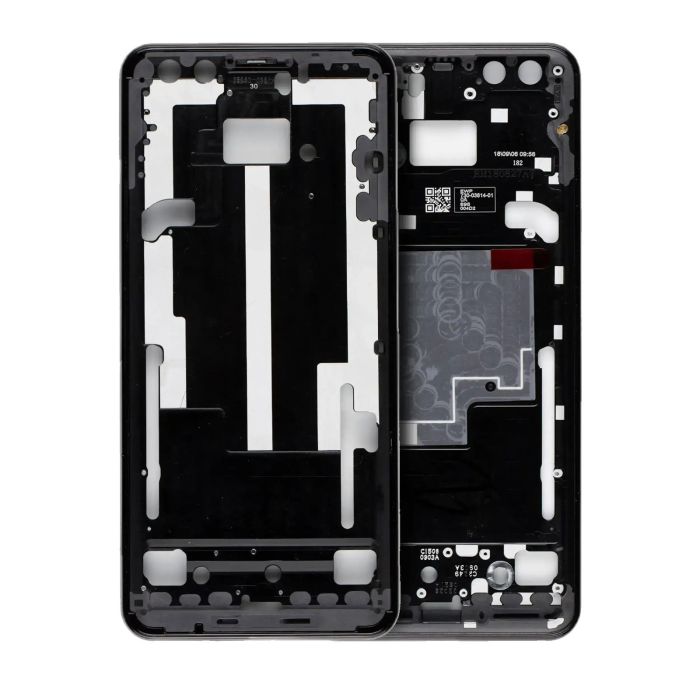 Mittelrahmen für Google Pixel 3 (Schwarz)