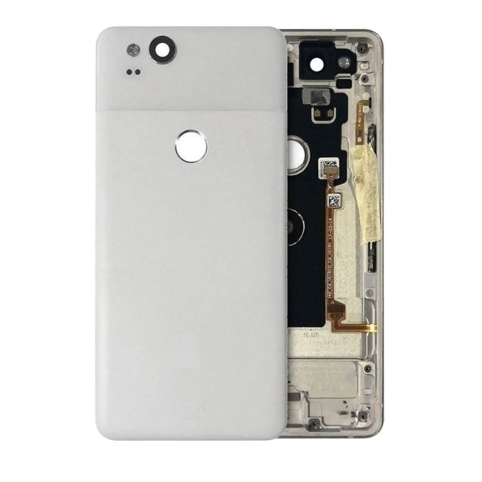 Rückgehäuse mit klein Komponenten vormontiert für Pixel 2 (Original)