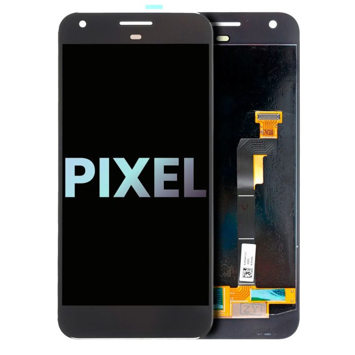 OLED Display Einheit ohne Rahmen für Google Pixel (Original) (Schwarz)