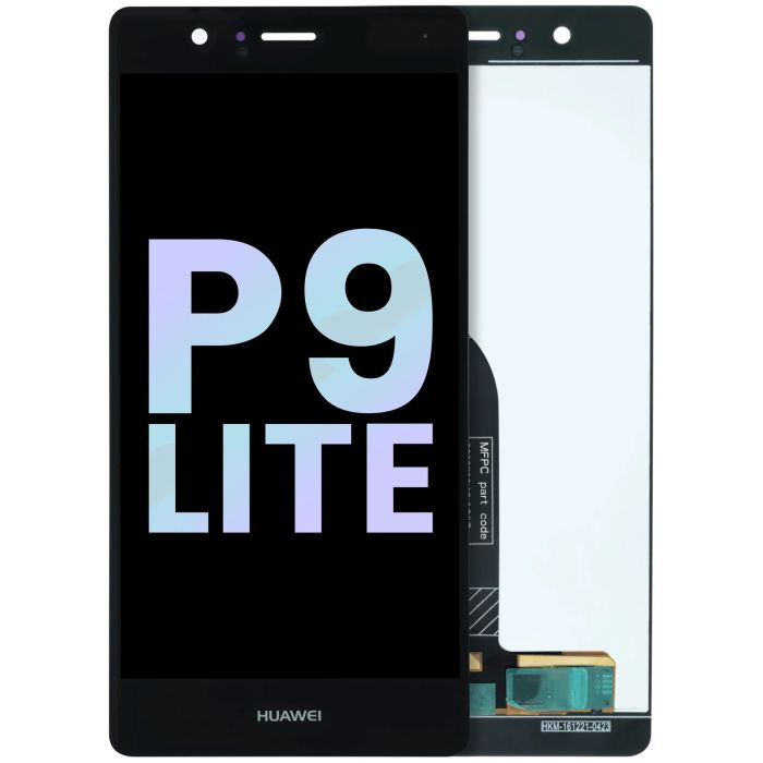 OLED Display Einheit ohne Rahmen für Huawei P9 Lite (Original) (Schwarz)