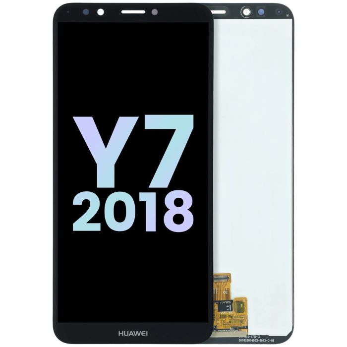 LCD Display Einheit ohne Rahmen für Huawei Y7 (2019) (Original) (Schwarz)