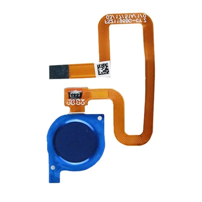 Fingerabdruck Leser mit Flexkabel für Huawei Y7 Pro (2018) (Blau)