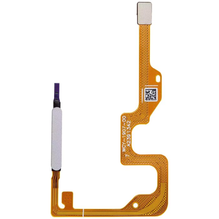 Fingerabdruck Leser mit Flexkabel für Honor 70 Lite (Titanium Silver)