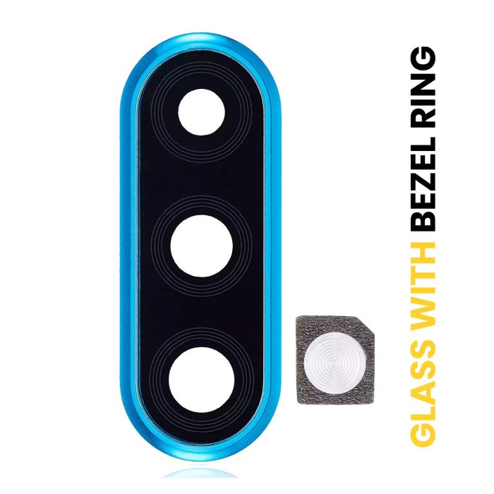 Rückkamera-Linse mit Rahmen Ring für Huawei P30 Lite (Peacock Blue) (4GB RAM)