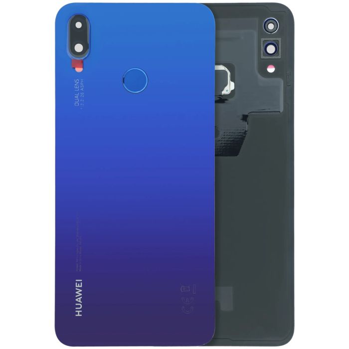 Rückseite Abdeckung für Huawei P Smart Plus (2018) (Original) (Lila)