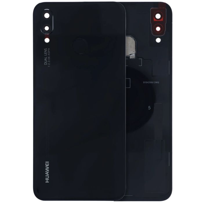 Rückglas für Huawei P20 Lite (2018) (Service Pack) (Midnight Black)
