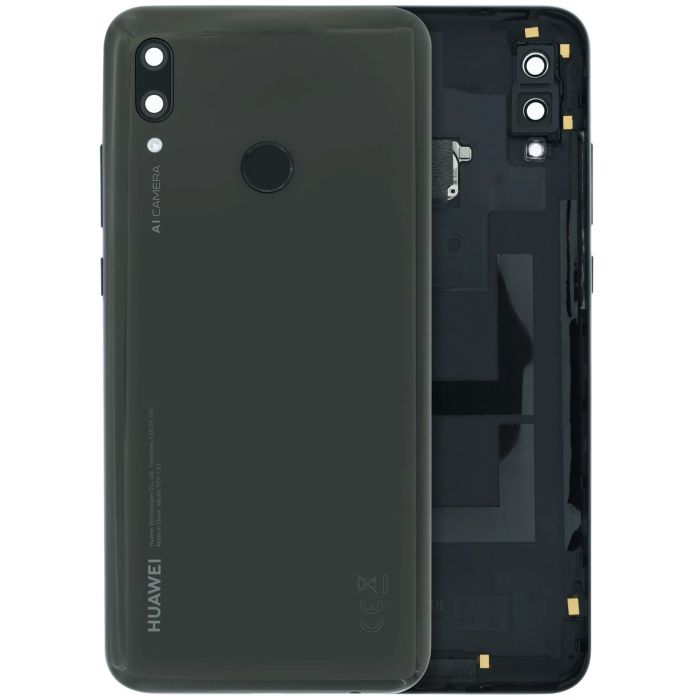 Rückseite Abdeckung für Huawei P Smart (2019) (Original) (Schwarz)