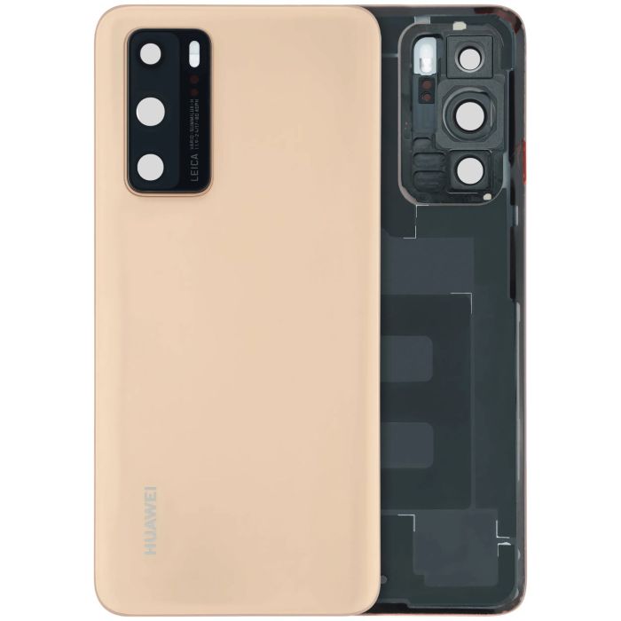 Rückseite Abdeckung für Huawei P40 (Original) (Gold)