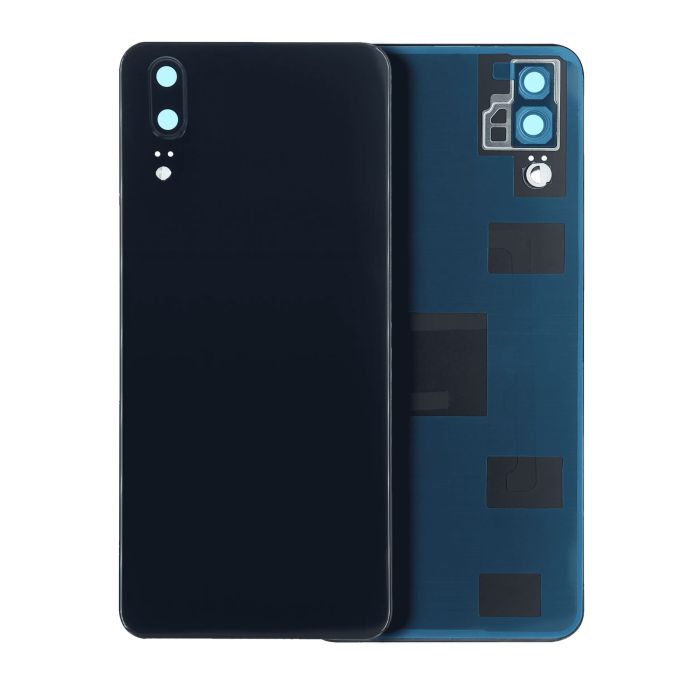 Rückglas mit Kameralinse für Huawei P20 (Schwarz)