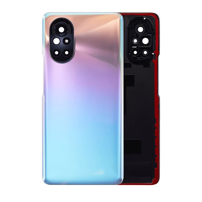 Rückglas mit Kameralinse für Huawei Nova 8 (Silber)