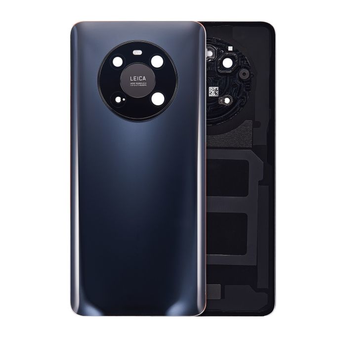 Rückglas mit Kameralinse für Huawei Mate 40 (Schwarz)