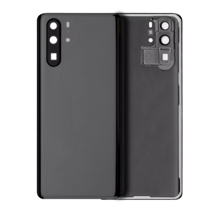 Rückseite Abdeckung mit Kameralinse für Huawei P30 Pro (Schwarz)