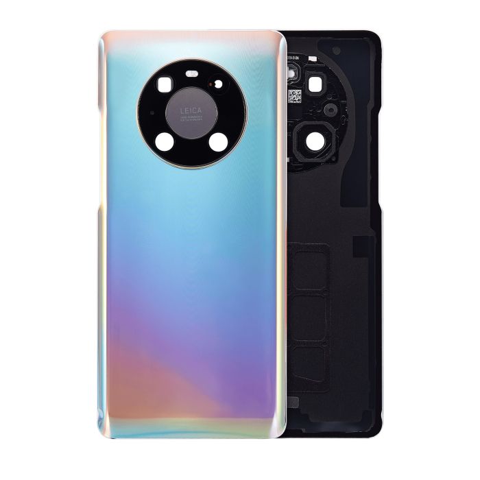 Rückglas mit Kameralinse für Huawei Mate 40 Pro (Mystic Silver)