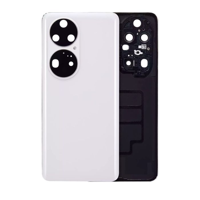 Rückglas mit Kameralinse für Huawei P50 Pro (Pearl White)
