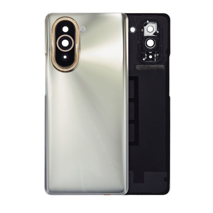 Rückglas mit Kameralinse für Huawei Nova 10 (Silber)
