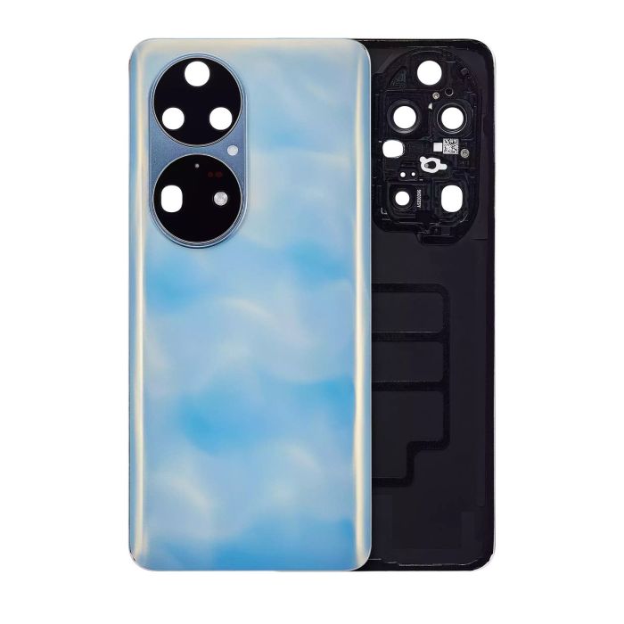 Rückglas mit Kameralinse für Huawei P50 Pro (Blau)