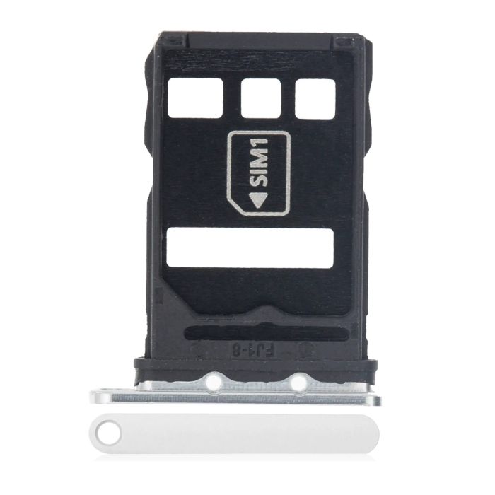 SIM-Kartenschacht für Huawei P40 (Silver Frost)