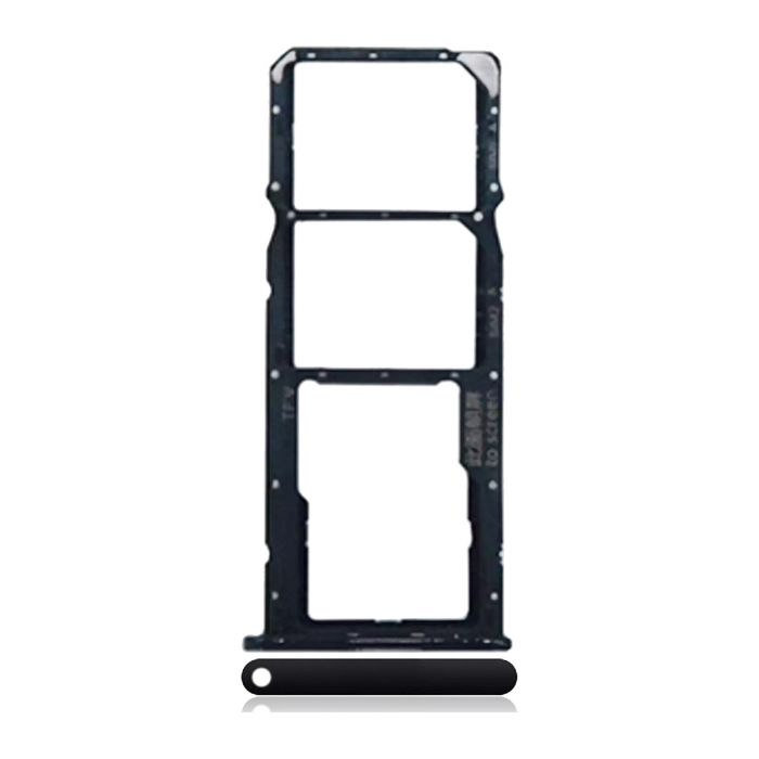 SIM-Kartenschacht Dual für Huawei Y7 Pro (2018) (Schwarz)