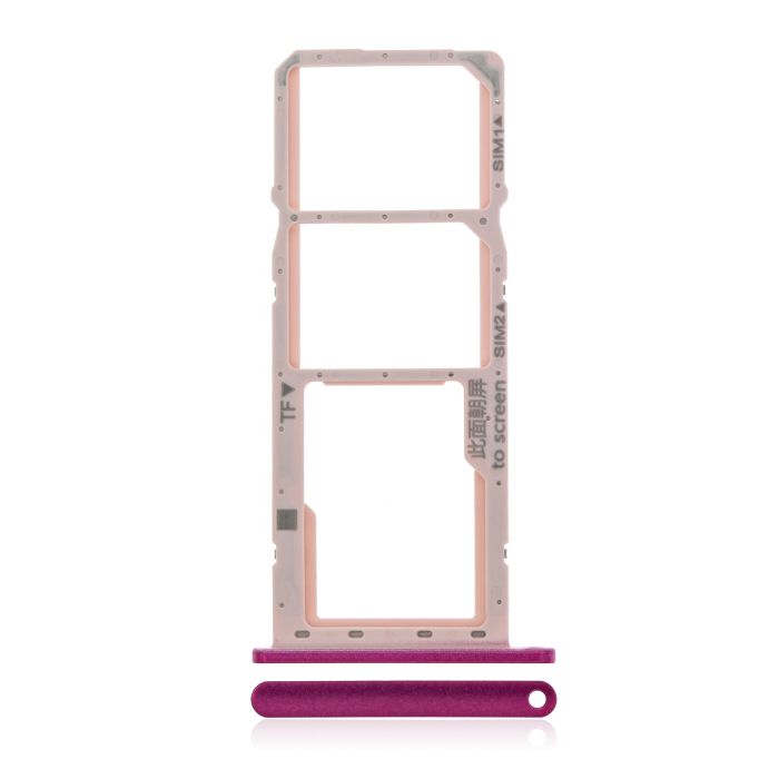 Dual Sim Schacht für Huawei Y7 (2019) (Aurora Purple)