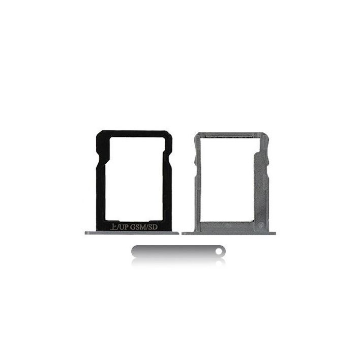 Sim Karte + SD Karte Schacht für Huawei P7 (Weiß)