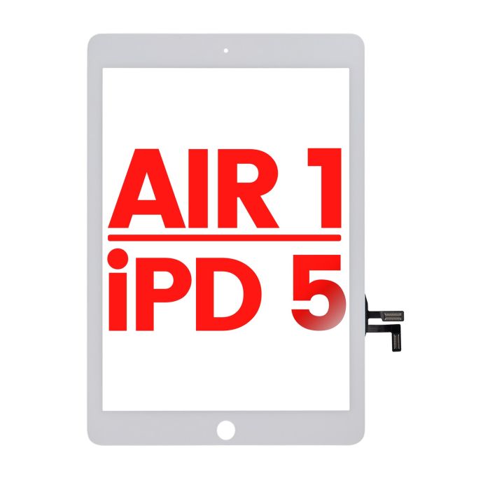 Digitizer für iPad Air 1/ iPad 5 (2017) (No Home-Taste Installed) (Weiß)