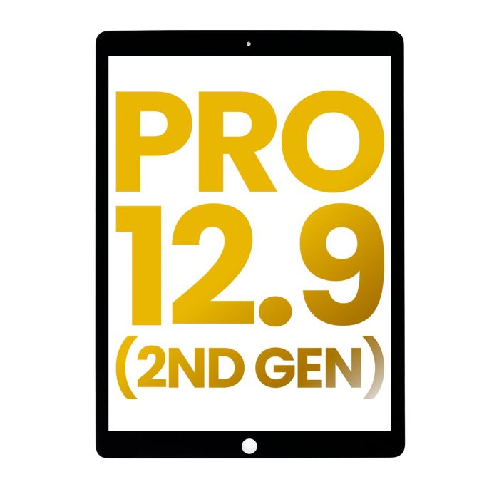 Digitizer für iPad Pro 12.9" 2nd Gen (Premium) (Schwarz)