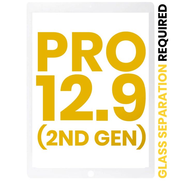 Digitizer für iPad Pro 12.9" 2nd Gen (Premium) (Weiß)