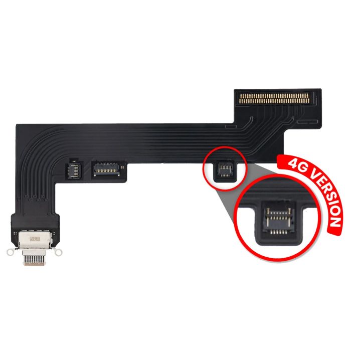 Ladebuchse Flexkabel für iPad Air 4/ iPad Air 5 (Cellular) (Rose Gold)