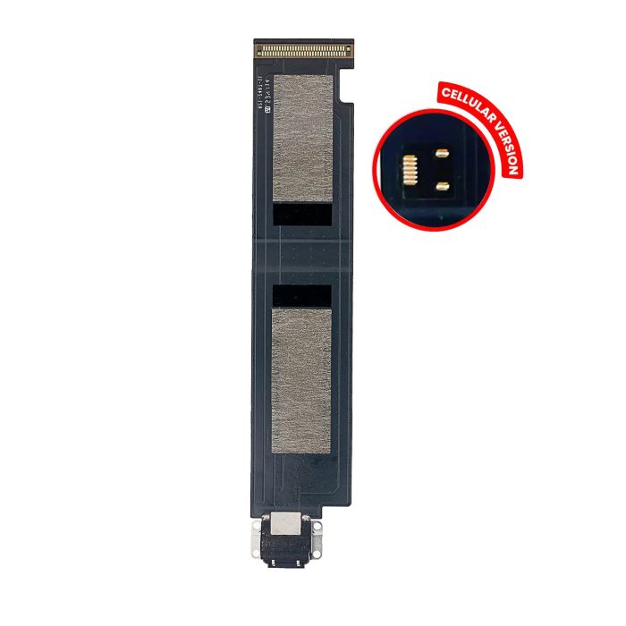 Ladebuchse Flexkabel für iPad Pro 12.9" 1st Gen (2015) (Cellular) (Silver/ Gold)
