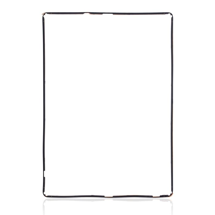 Rahmen mit Kleber für iPad 2 (Schwarz)
