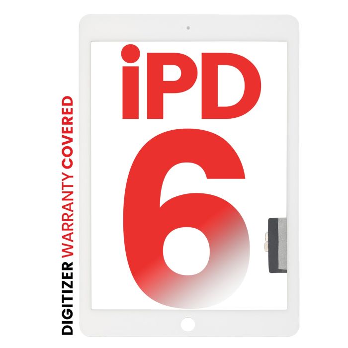 Digitizer für iPad 6 (2018) (Aftermarket Pro XO7) (Weiß)