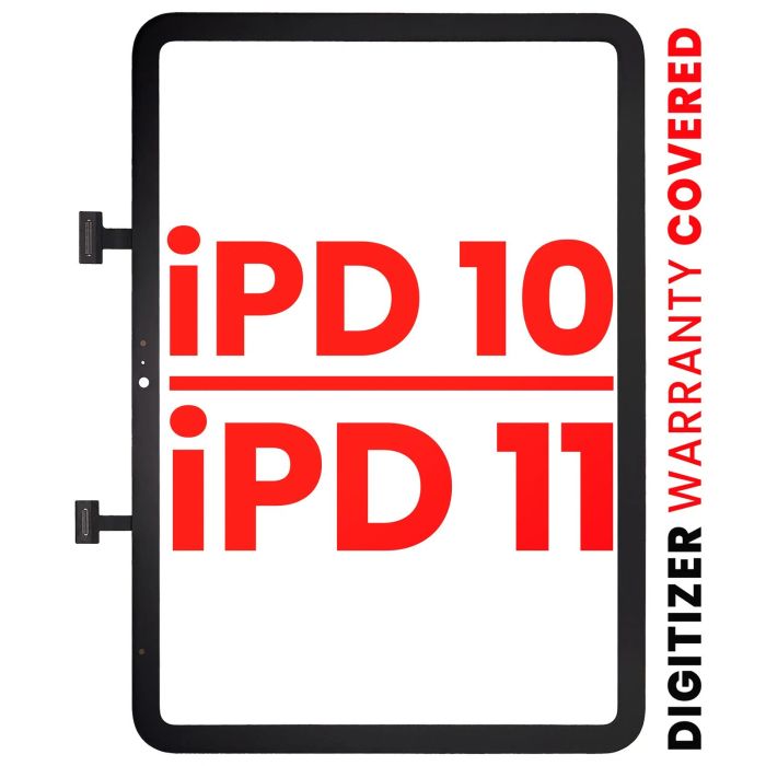 Digitizer für iPad 10 (2022)/ iPad 11 (2025) (Aftermarket Pro XO7)
